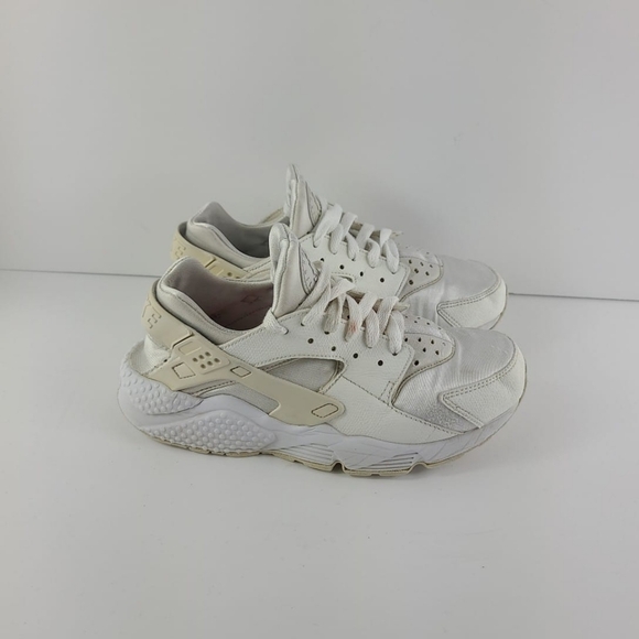Nike Air Huarache Run Women Shoes White Nike Sneakers Size US 8.5 - Picture 2 of 10